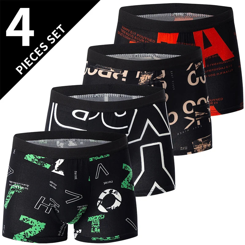 European and American Size Waist Plus Size Underwear Sexy Swimming Trunk