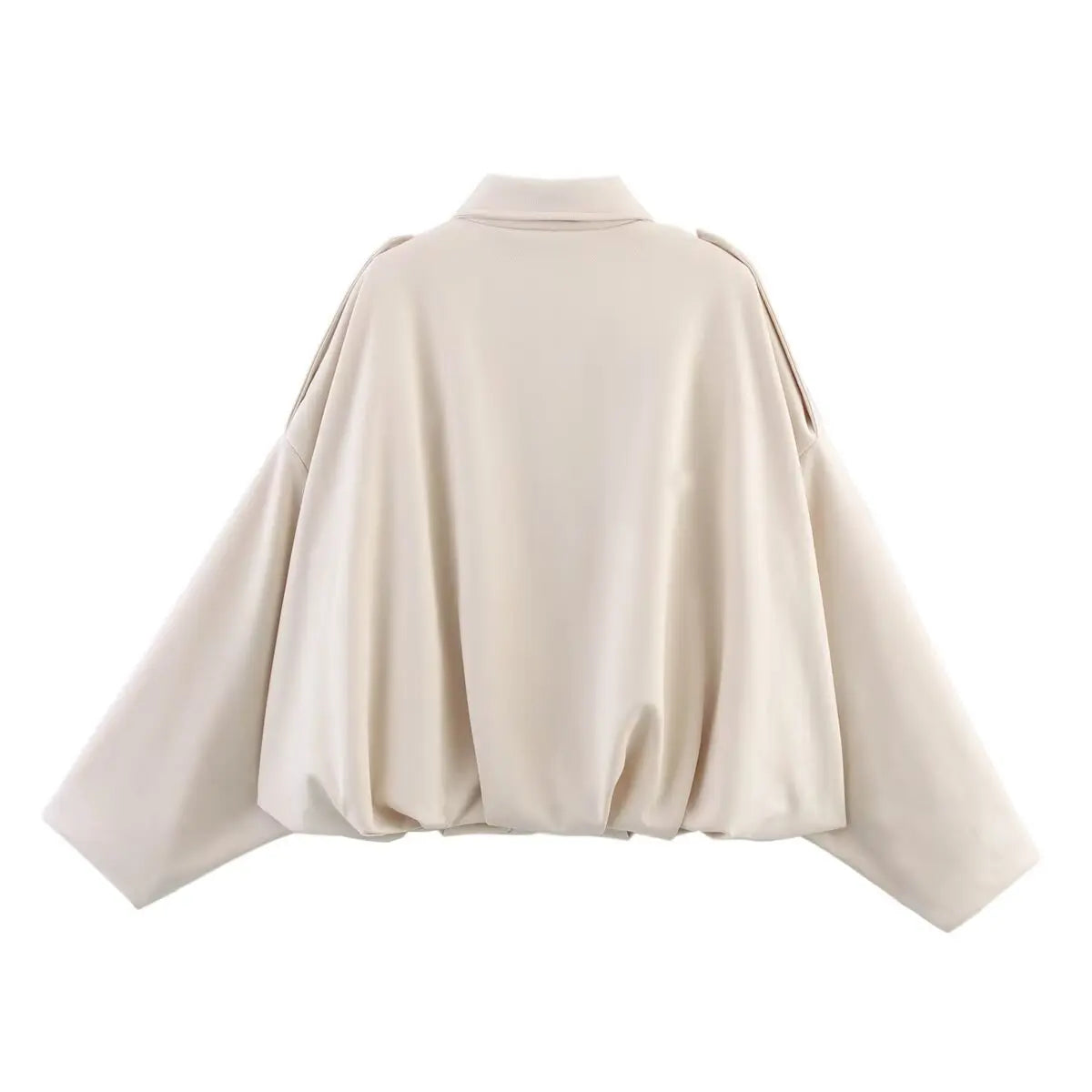 Women Suede Bomber Jacket Spring New Fashion Long Sleeve Zipper