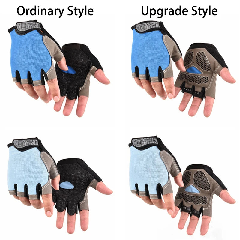 Gym Gloves Fitness Training Fingerless Men Women Bodybuilding Exercise Sports Gloves for