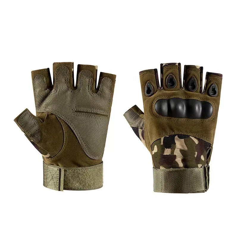 Half Finger Men's Gloves Outdoor Military Tactical Gloves Sports Shooting