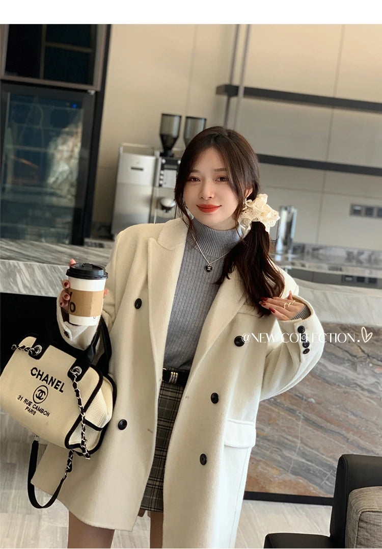 Women's Turtleneck Sweater Winter 2026 Retro with Velvet