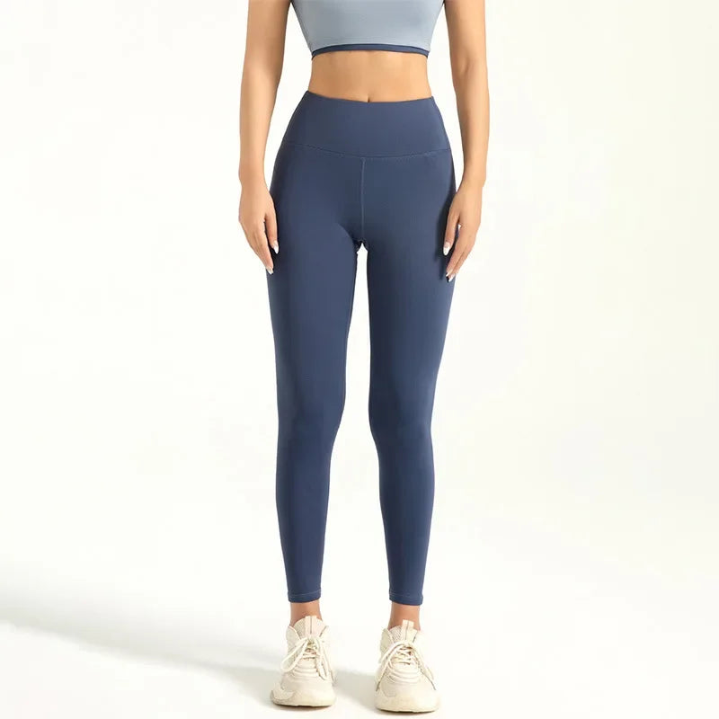Seamless Gym Leggings Women Yoga High Waist Booty Lifting Leggings