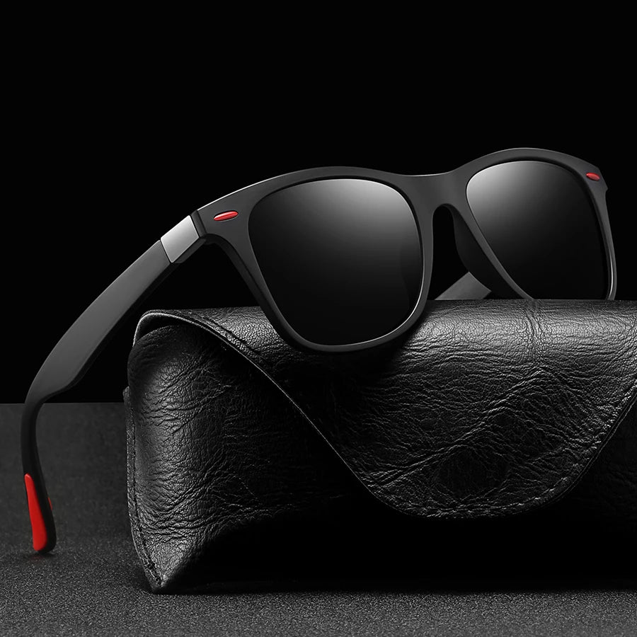 Fashion Vintage Square Unisex Driving Fishing Sunglasses Men Women