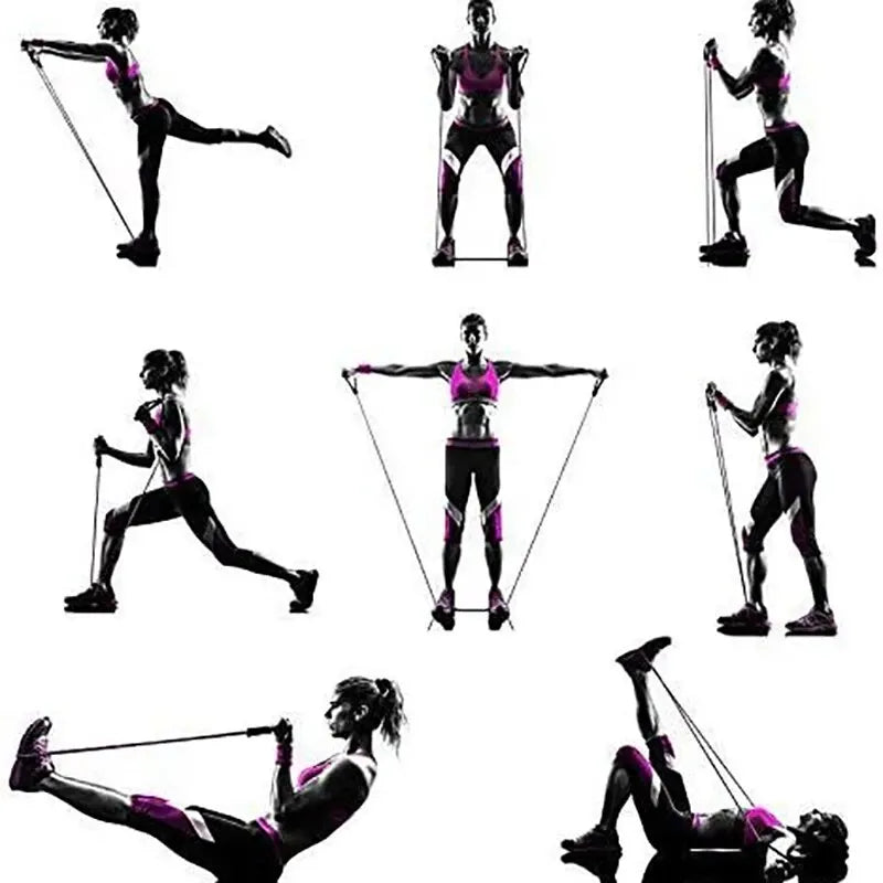 Resistant Bands With Handels Exercise Bands With Handles For Men