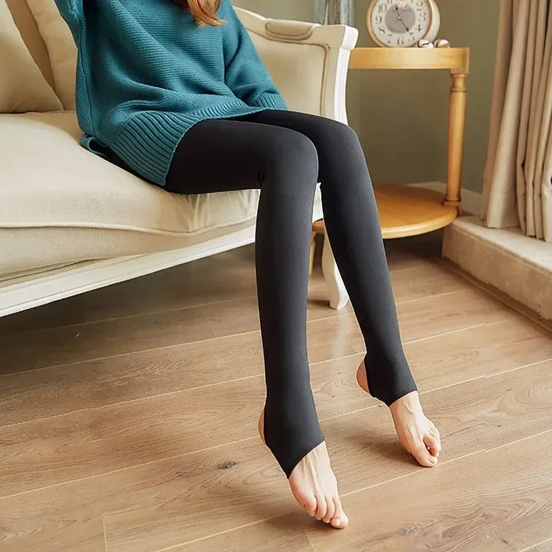 Tights with Insulation Warm Tights for Winter Leg Warmers Thermo Pantyhose