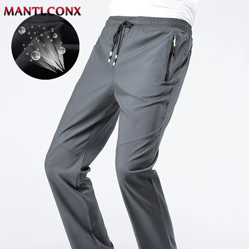 Breathable Men's Casual Pants Quick Dry Straight
