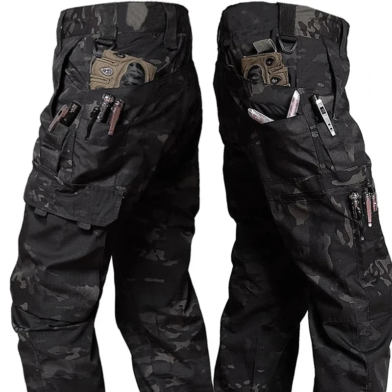 New Tactical Work Pants Men Outdoor Cargo Trousers Multi-pocket