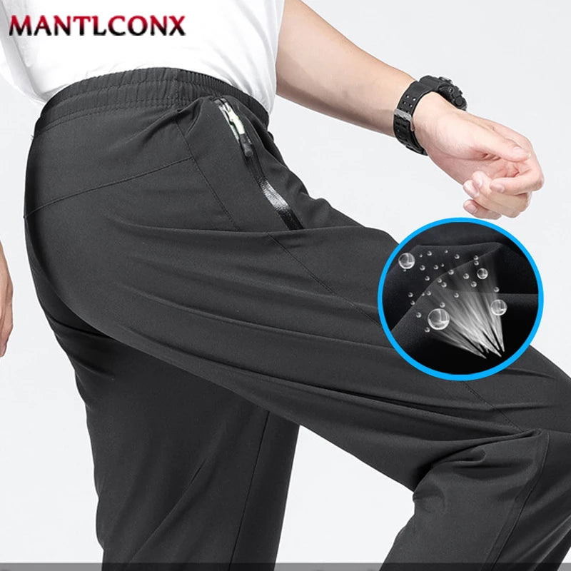Breathable Men's Casual Pants Quick Dry Straight
