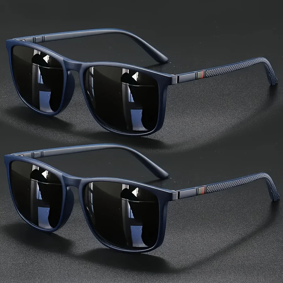 Luxury Square Vintage Cycling Sunglasses Men Women Fashion Travel Driving Fishing