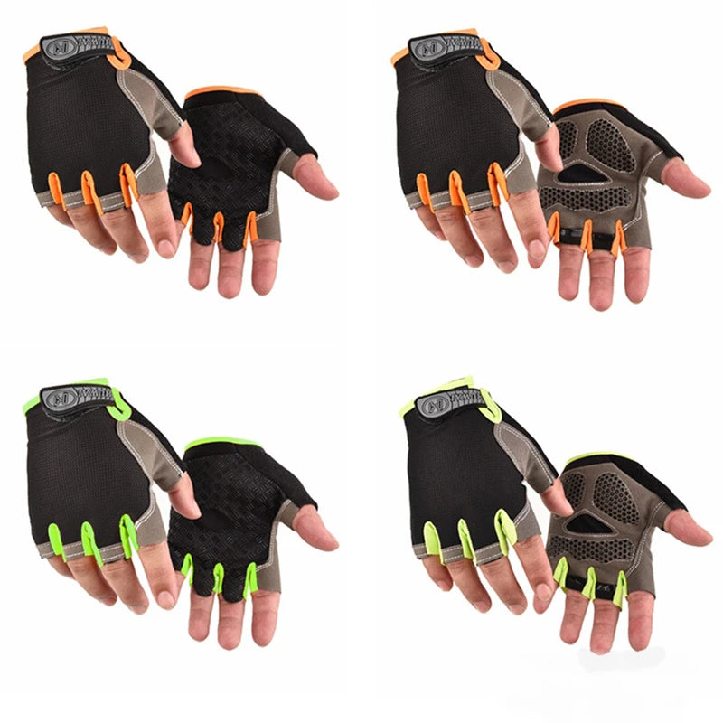 Gym Gloves Fitness Training Fingerless Men Women Bodybuilding Exercise Sports Gloves for
