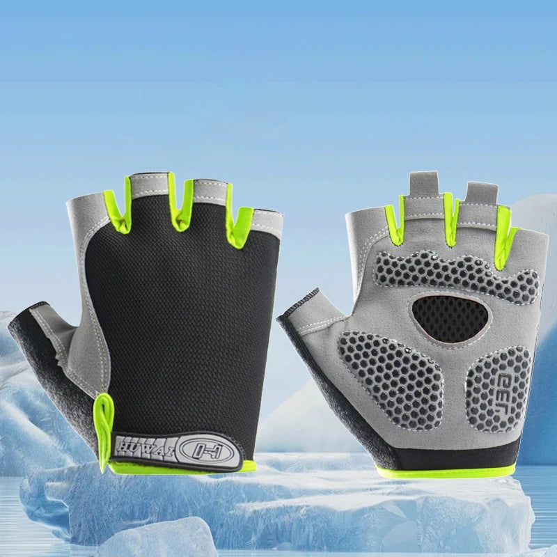 Gym Gloves Fitness Training Fingerless Men Women Bodybuilding Exercise Sports Gloves for