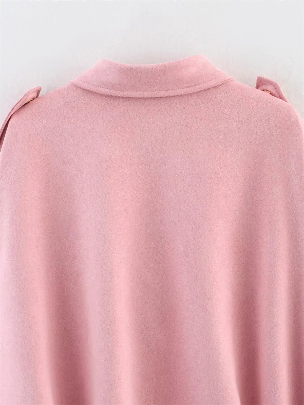Women Suede Bomber Jacket Spring New Fashion Long Sleeve Zipper