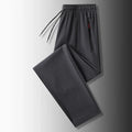 Casual pants men's versatile flat leg cropped pants straight leg pants