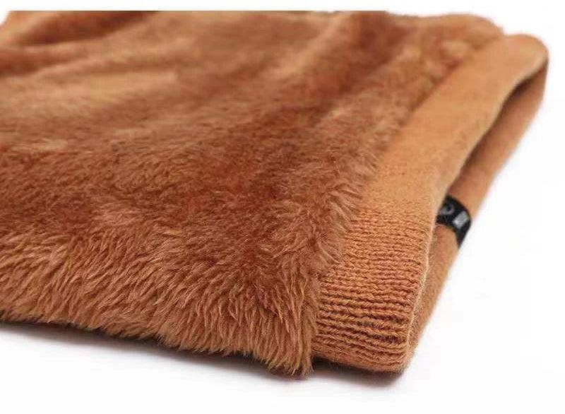 Knitted Neck Warmer Sports Scarf Fashion Soft Women Men Face Cover Winter