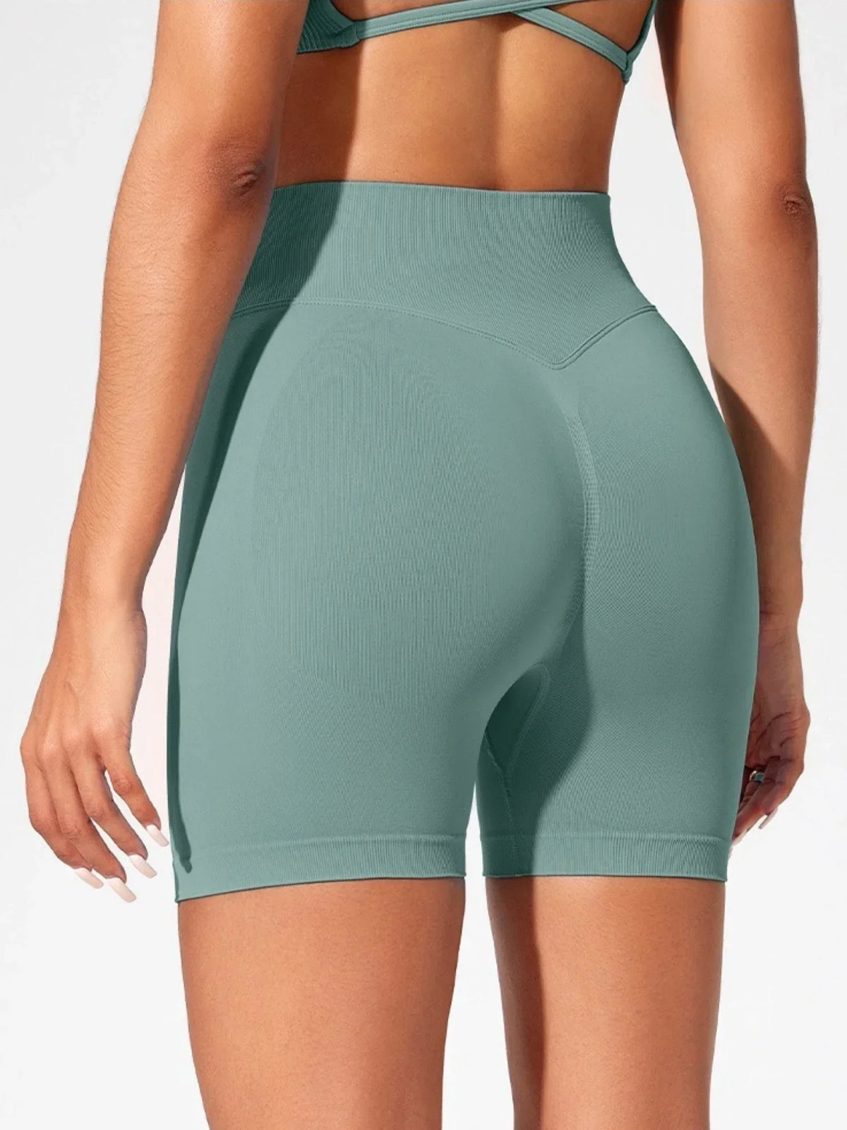 High Waisted Yoga Shorts for Women Fashionable and Sexy
