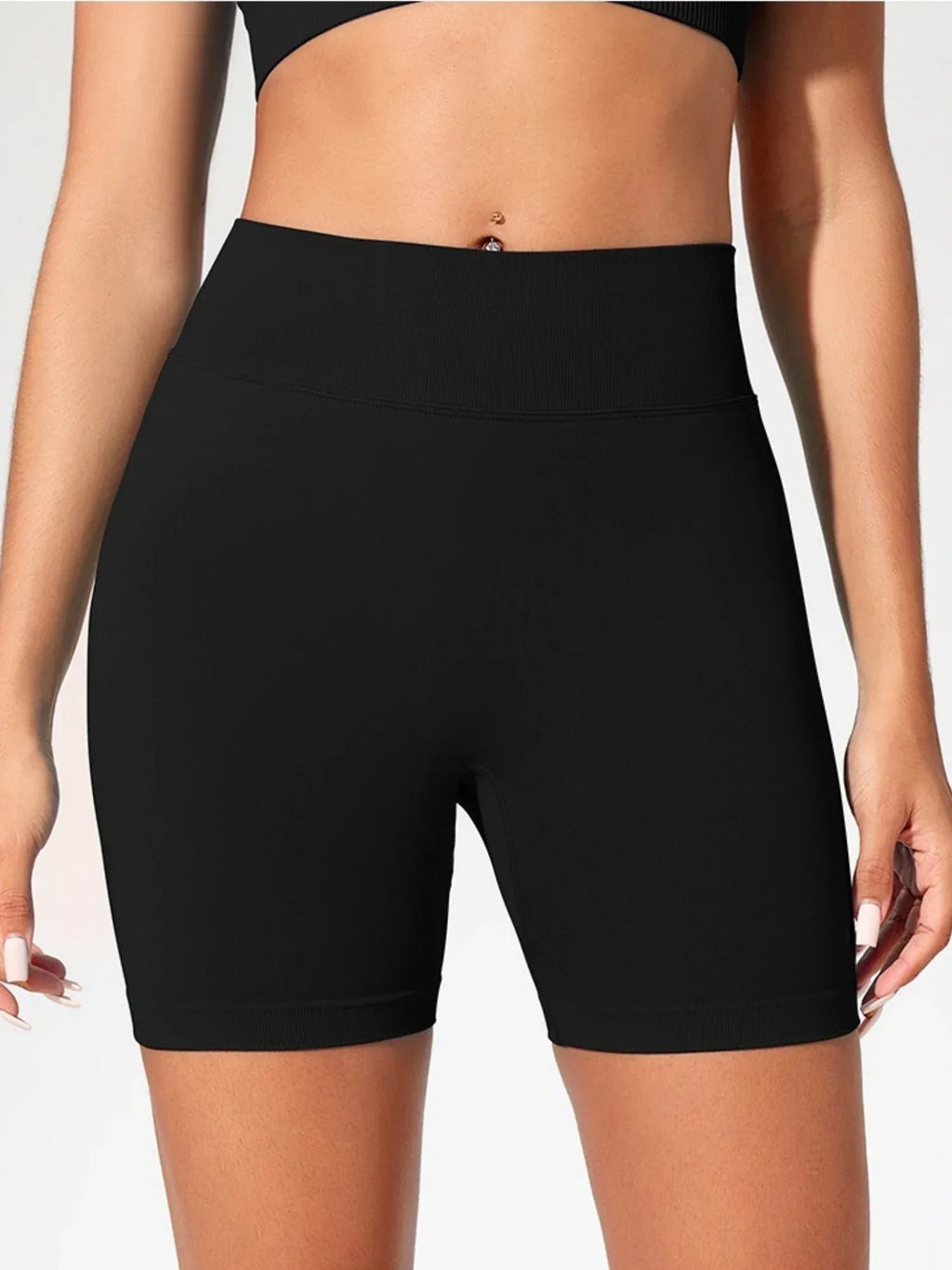 High Waisted Yoga Shorts for Women Fashionable and Sexy