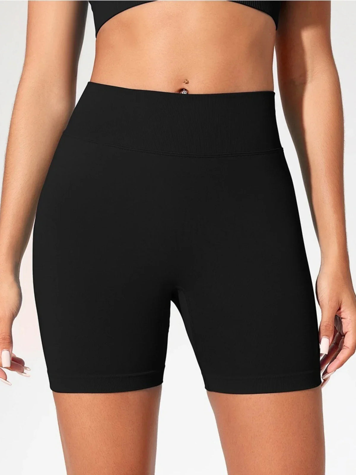 High Waisted Yoga Shorts for Women Fashionable and Sexy
