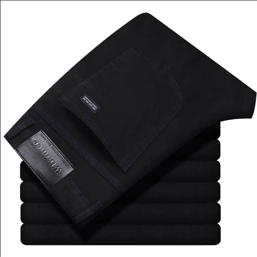 2026 New Business Men's Jeans Casual Straight Stretch Fashion