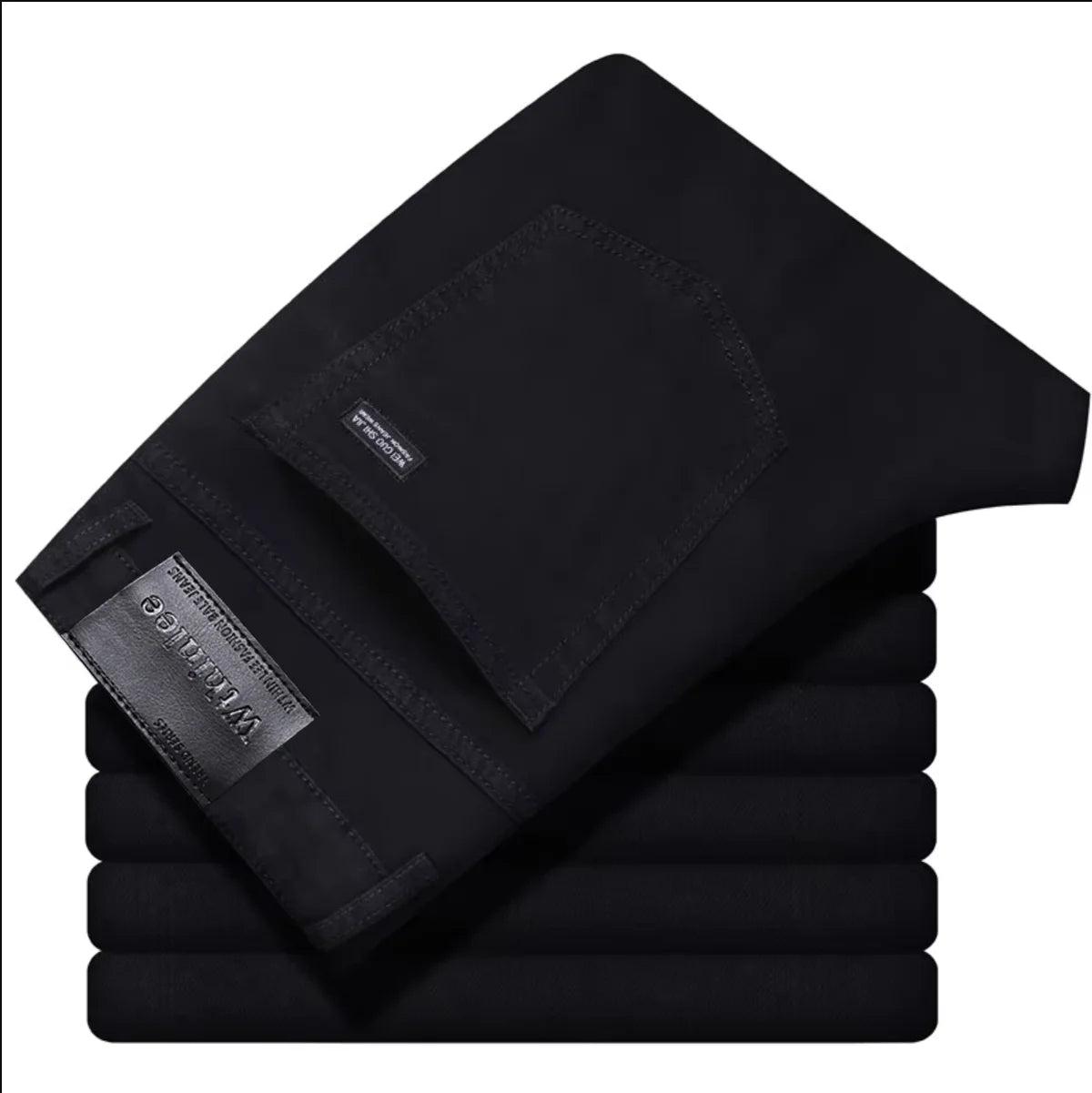 2026 New Business Men's Jeans Casual Straight Stretch Fashion