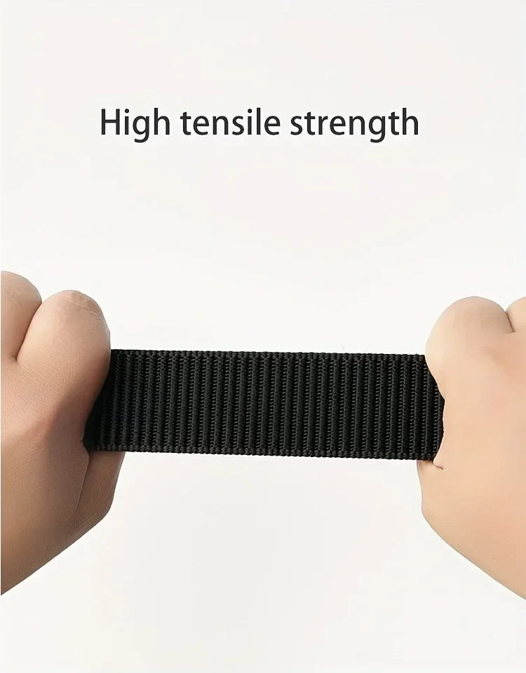 New Automatic Nuckle Belt Canvas Tactical Workwear