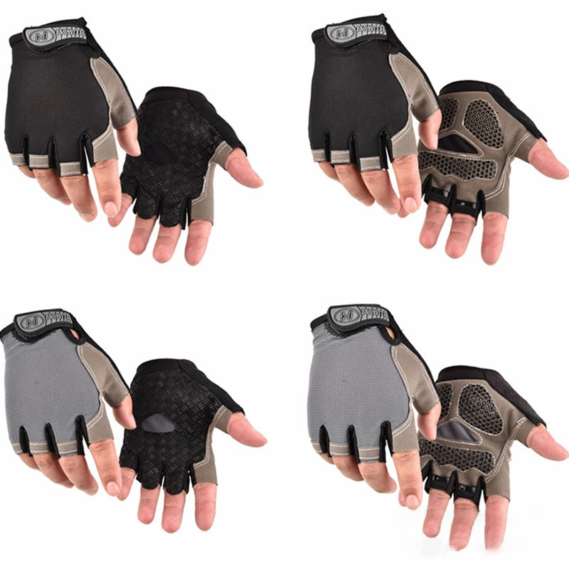 Gym Gloves Fitness Training Fingerless Men Women Bodybuilding Exercise Sports Gloves for