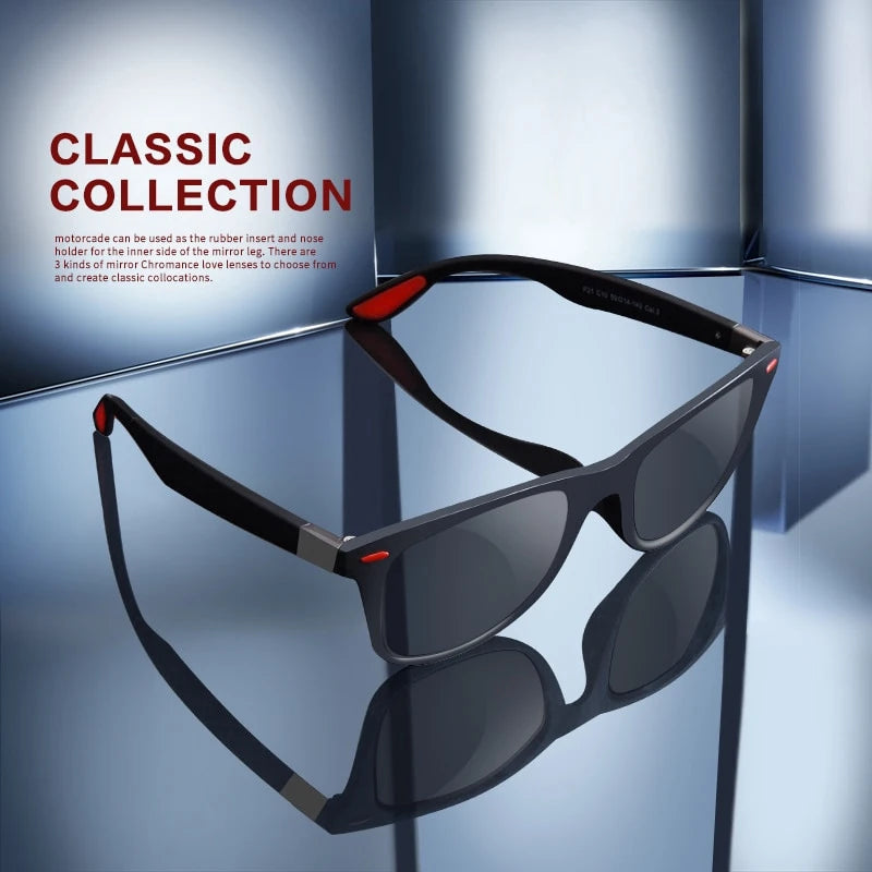 Night Vission Glasses PC Frame Polarized Men Outdoor Sport Sun Glasses