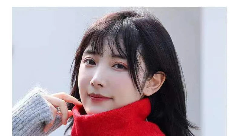 Knitted Neck Warmer Sports Scarf Fashion Soft Women Men Face Cover Winter