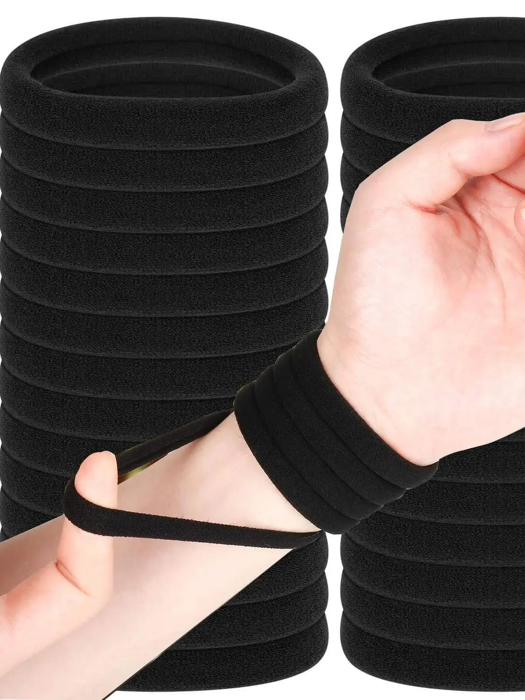 20/50/100pcs Kids Elastic Hair Bands Girls Sweets Scrunchie Rubber Band Hair Ties Clips