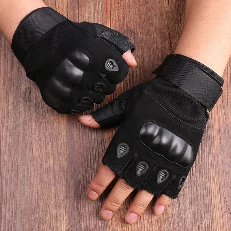 Half Finger Men's Gloves Outdoor Military Tactical Gloves Sports Shooting