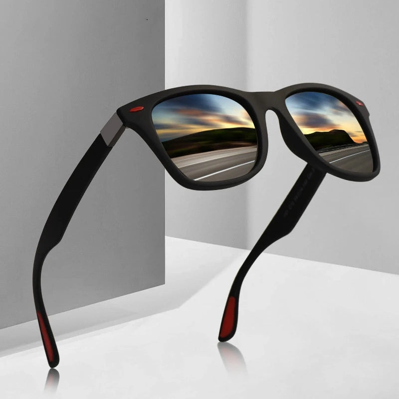 Night Vission Glasses PC Frame Polarized Men Outdoor Sport Sun Glasses