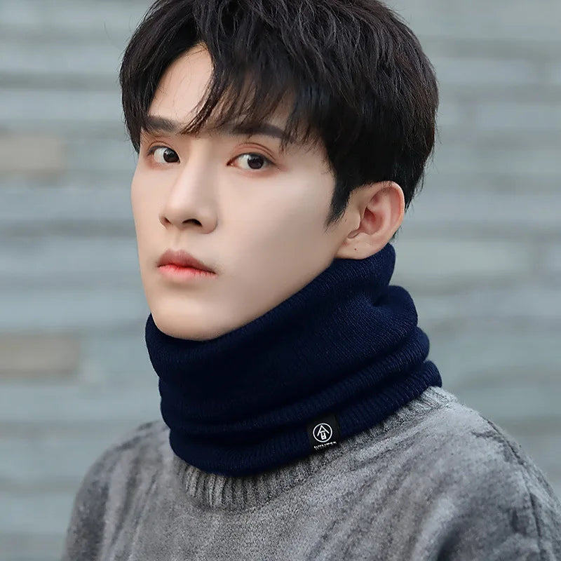 Knitted Neck Warmer Sports Scarf Fashion Soft Women Men Face Cover Winter