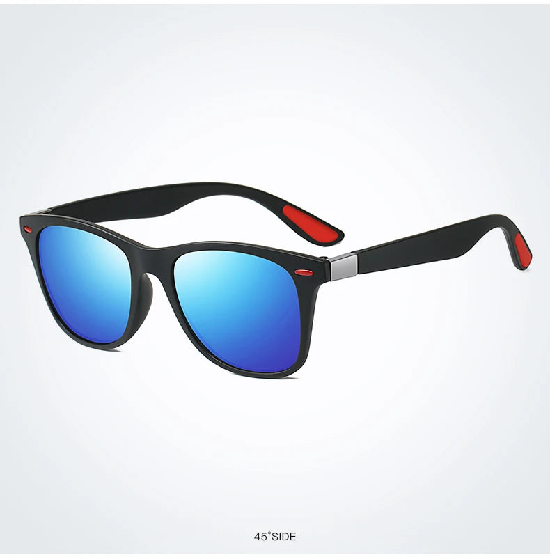Fashion Vintage Square Unisex Driving Fishing Sunglasses Men Women
