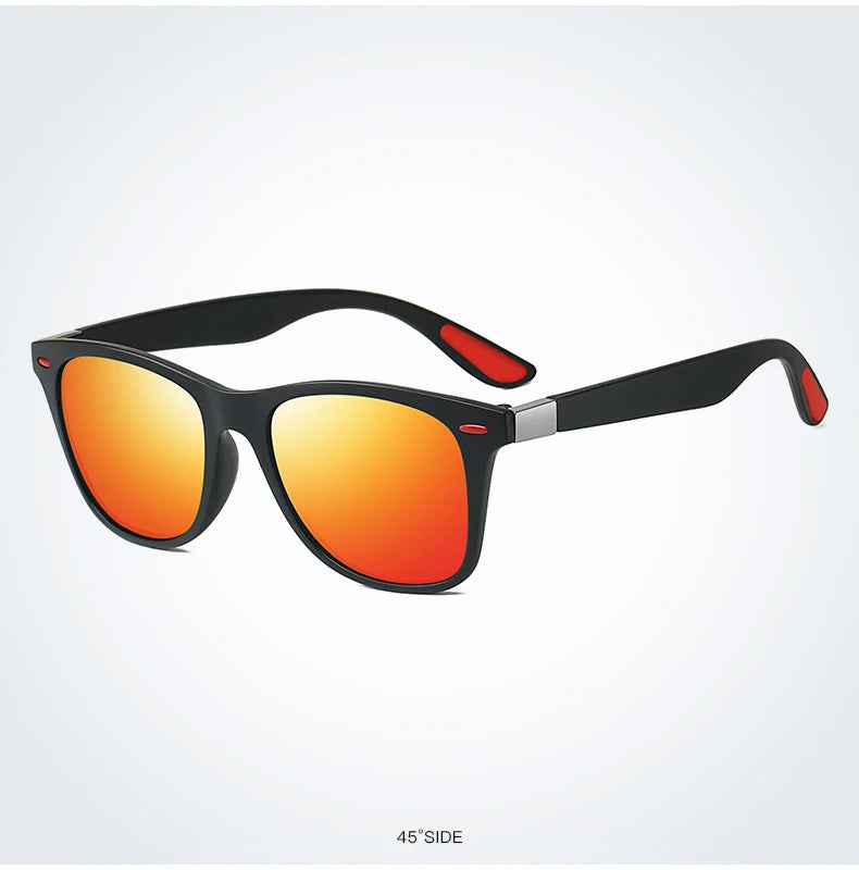 Fashion Vintage Square Unisex Driving Fishing Sunglasses Men Women