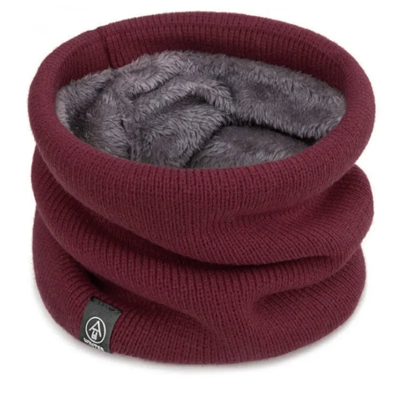 Knitted Neck Warmer Sports Scarf Fashion Soft Women Men Face Cover Winter