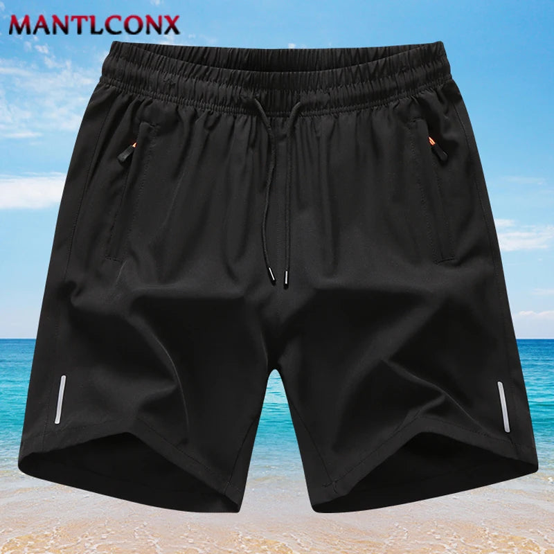 Summer Breathable Shorts Men Quick Dry Shorts Gym Fitness