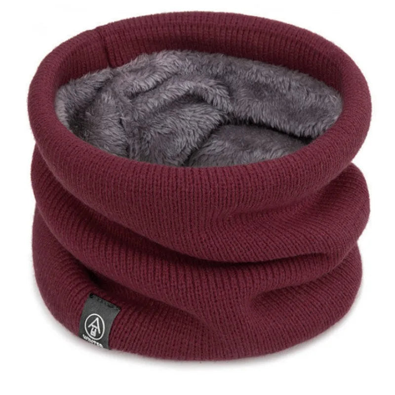 Knitted Neck Warmer Sports Scarf Fashion Soft Women Men Face Cover Winter