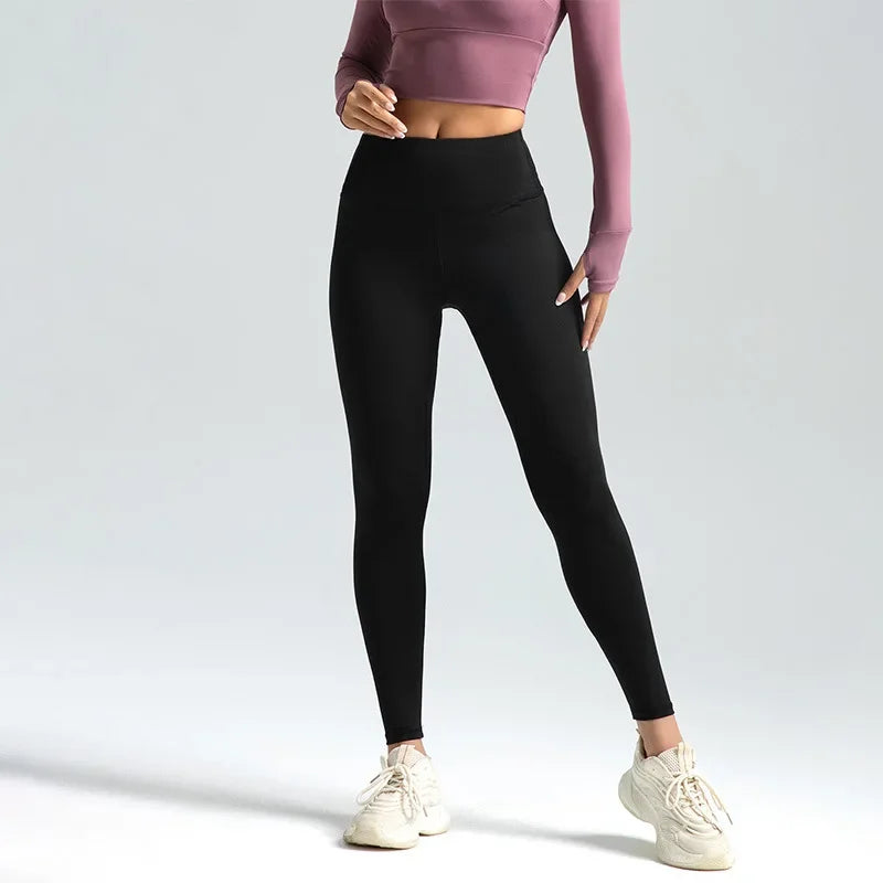 Seamless Gym Leggings Women Yoga High Waist Booty Lifting Leggings