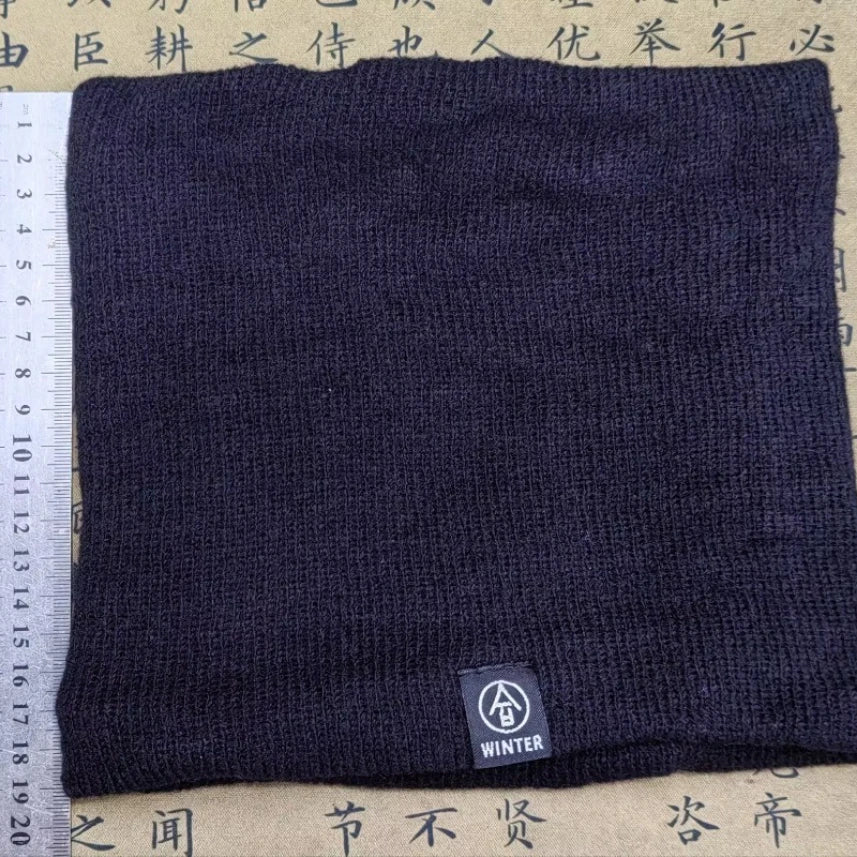Knitted Neck Warmer Sports Scarf Fashion Soft Women Men Face Cover Winter